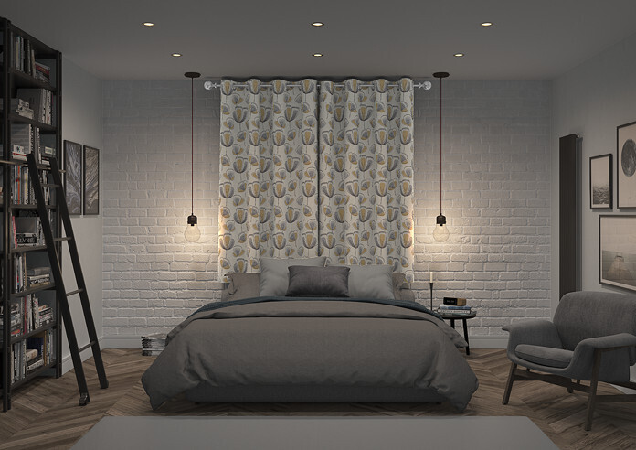 Helix, Gold - Made to Measure Curtains - Image 7